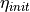 \eta_{init}
