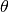 \mathbf{\theta}