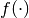 f(\cdot)